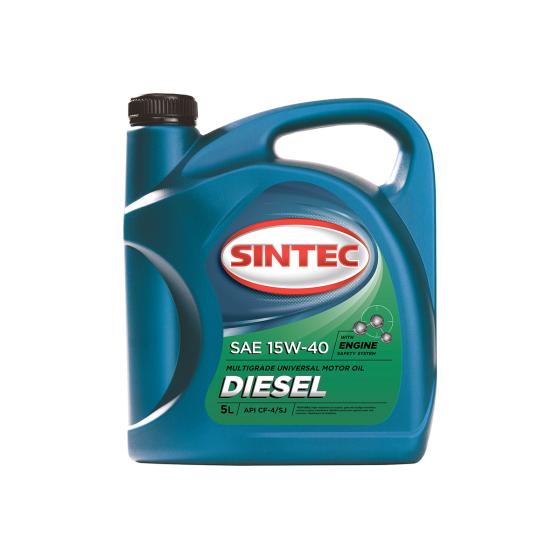 Масло SINTEC Супер SAE 10W-40 API SG/CD канистра 5л/Motor oil 5liter can