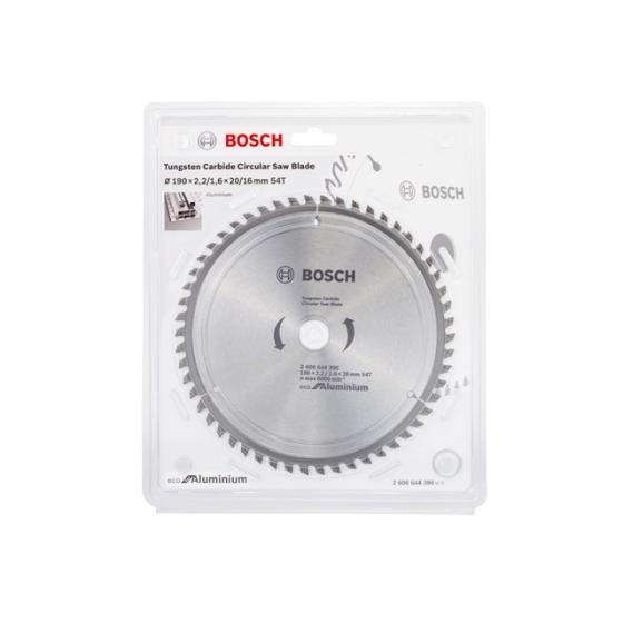 Диск пильный 190х20 мм 54 зуб. универсальный ECO ALUMINIUM BOSCH