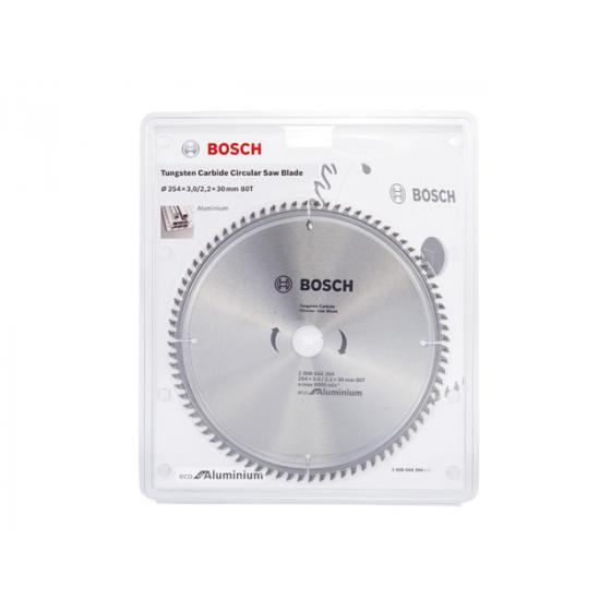 Диск пильный 254х30 мм 80 зуб. универсальный ECO ALUMINIUM BOSCH