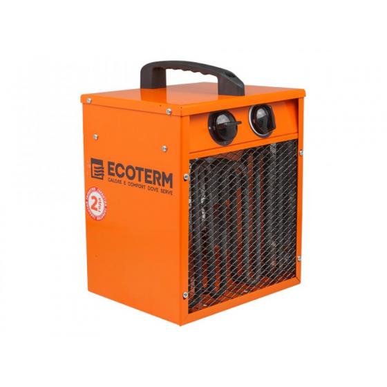 Нагреватель воздуха электр. Ecoterm EHC-03/1C (кубик, 3 кВт, 220 В, термостат, 2 года гарантии)