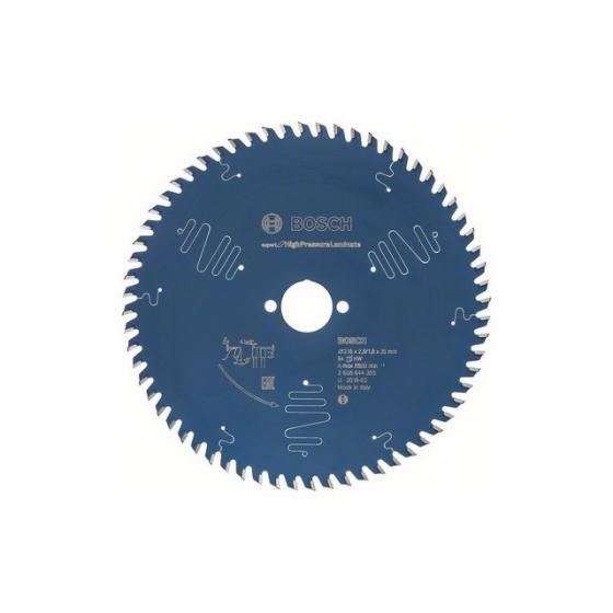 Диск пильный 216х30/25,4 мм 64 зуб. по ламинату EXPERT FOR HIGH PRESURE LAMINATE BOSCH