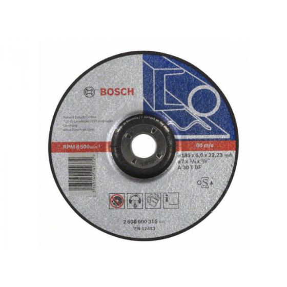 Круг обдирочный 180х6x22.2 мм для металла BOSCH
