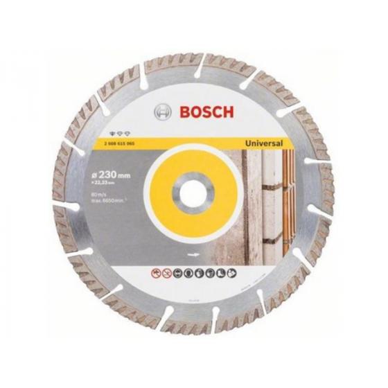 Алмазный круг 230х22.2 мм универс. сегмент. Turbo STANDARD FOR UNIVERSAL BOSCH