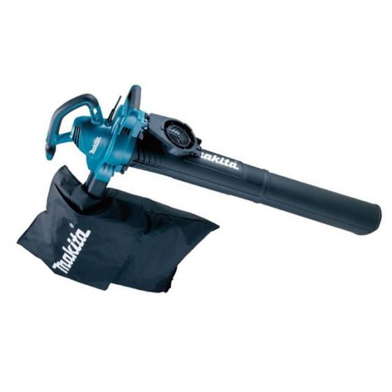 Воздуходувка электрическая MAKITA UB 0801 V + аксессуары (1650 Вт, 660 м3/ч, 83 м/с, вес 3.2 кг) [UB0801V]