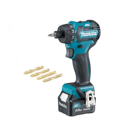 Аккумуляторный шуруповерт MAKITA DF 032 DWMX1 + набор бит [DF032DWMX1]