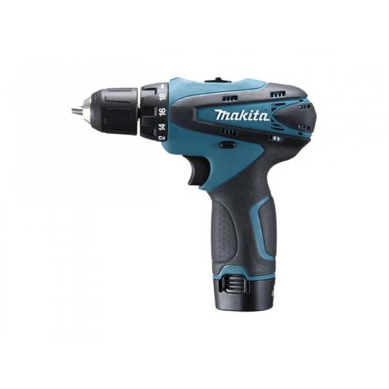 Аккум. шуруповерт MAKITA DF 330 DWE в чем. (10.8 В, 2 акк., 1.3 А/ч Li-Ion, 2 скор., 24 Нм, шурупы до 7 мм)