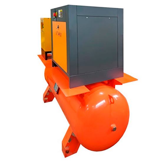 Компрессор винтовой Атом А15Е-500 (10 бар, 1650 л/мин, 15 кВт, 500л, IP23)