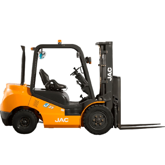 Вилочный бензиновый погрузчик JAC CPQD 35