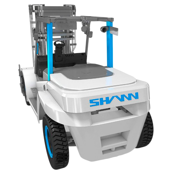 Вилочный электромобильный погрузчик JAC CPD 20 SHANN