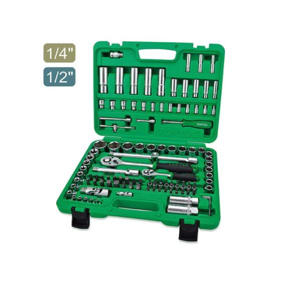 Набор слесарного инстр-та в чем. 108ед. 1/4" 1/2" 12гр. TOPTUL (GCAI108R1)
