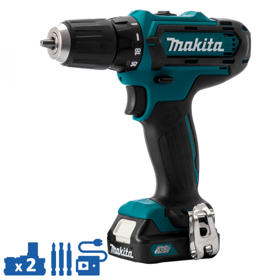 Дрель-шуруповерт аккумуляторная MAKITA DF 331 DWYE [DF331DWYE]