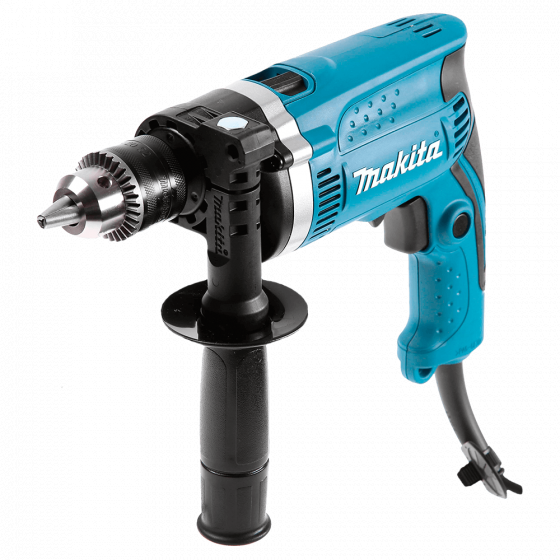 Дрель ударная MAKITA HP 1630 KX 2 + набор сверл [HP1630KX2]