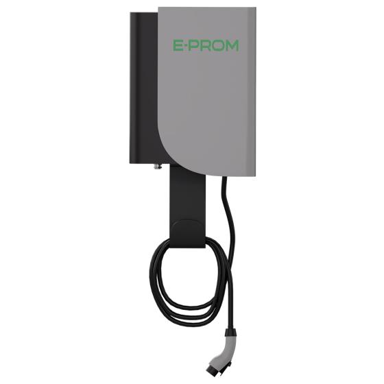 Зарядная станция переменного тока для электромобилей E-PROM 22 (навесная, 22кВт, 32А)