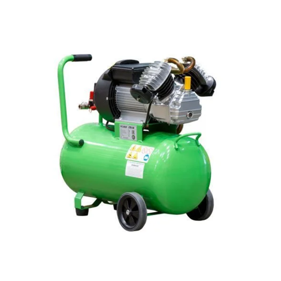 Компрессор ECO AE-502-3 АКЦИЯ! + Масло компрессорное ECO 1л (440 л/мин, 8 атм, коаксиальный, масляный, ресив. 50 л, 220 В, 2.20 кВт)