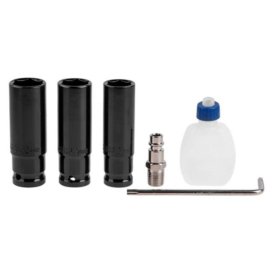 Пневмогайковерт 1/2" ECO AIW-980S (950/1200 Нм (закр./откр.); 3 ступени крут.мом.; twin hammer; 7500 об/мин; композитн. корпус)