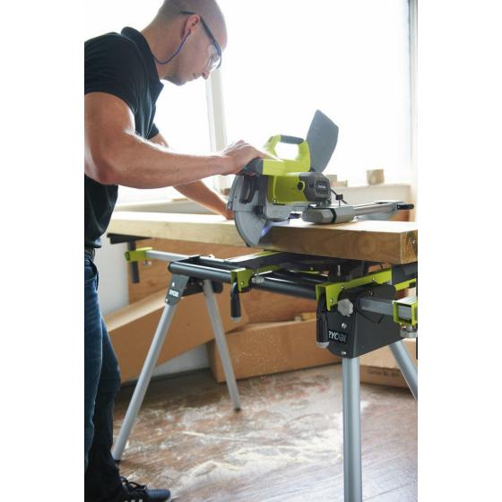 Пила торцовочная RYOBI EMS216L