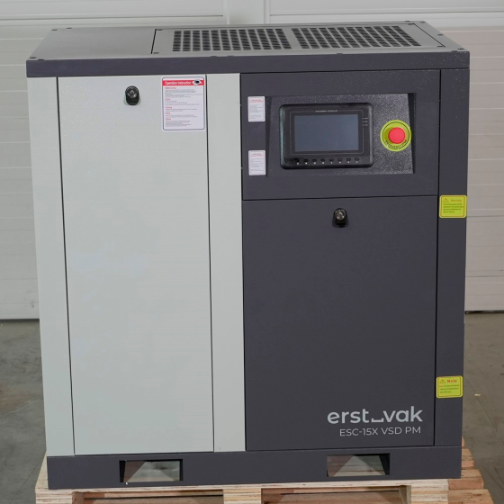 Винтовой компрессор ERSTVAK ESC-15X VSD PM 10 бар