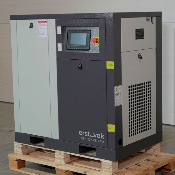 Винтовой компрессор ERSTVAK ESC-20X VSD PM 10 бар