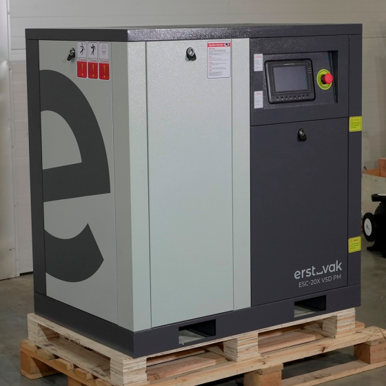Винтовой компрессор ERSTVAK ESC-20X VSD PM 8 бар