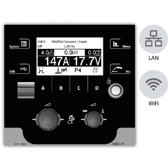 Сварочный аппарат EWM Titan XQ 400 puls DW EX Wifi 8pol [090-005561-00014]