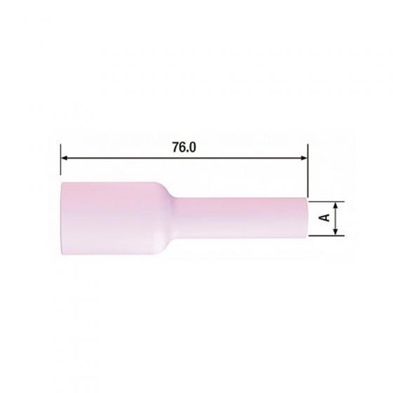 Сопло керамическое Fubag для газовой линзы №6L ф10 FB TIG 17-18-26 (10 шт.) [FB54N16L]