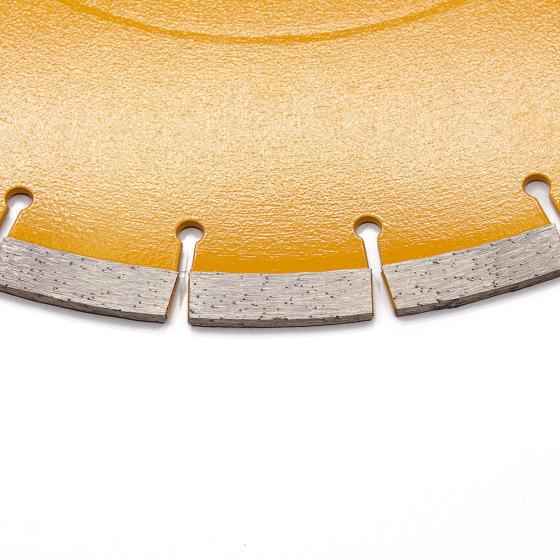 Диск сегментный  GOLD PREMIUM д.350*2,2*25,4 (40*3,2*12)мм | 24z/бетон/dry DIAMASTER