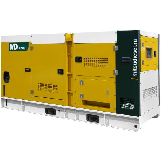 Резервный дизельный генератор МД АД-200С-Т400-1РКМ29 в шумозащитном кожухе
