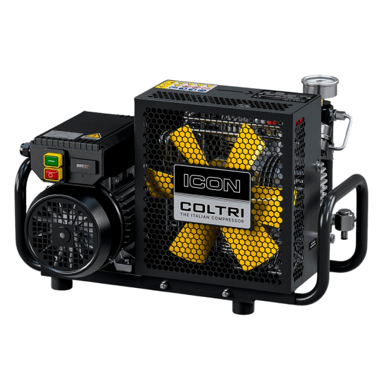 Компрессор воздушный Coltri Icon 100 LSE EM (2.2 кВт, 232-330 бар, 100 л/мин)