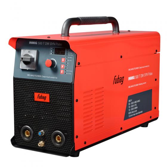 Сварочный полуавтомат FUBAG INMIG 500T DW SYN PULSE c подающим механизмом DRIVE INMIG DW SYN PULSE