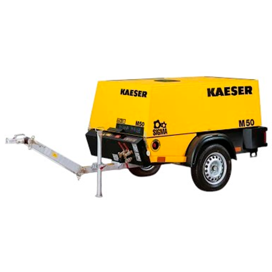 Аренда дизельной компрессорной станции KAESER M50