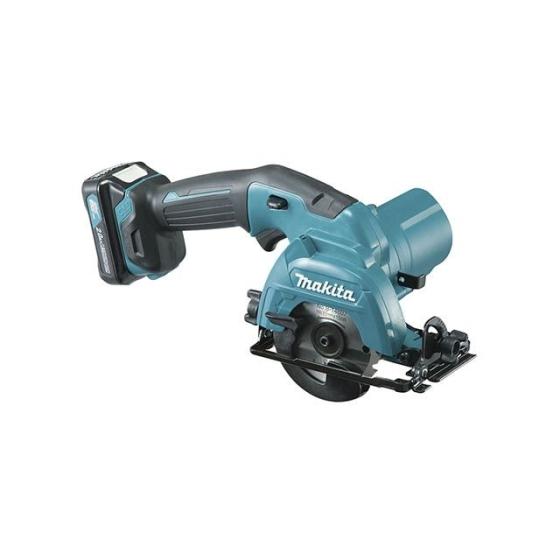 Аккум. циркулярная пила MAKITA HS 301 DWME в чем. (10.8 В, 2 акк., 4.0 А/ч, Li-Ion, 85х15 мм, до 26 мм)
