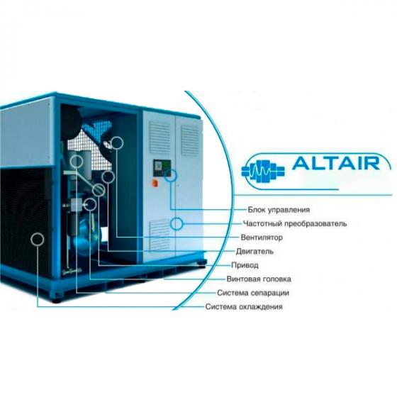 Винтовой компрессор KRAFTMANN ALTAIR 65