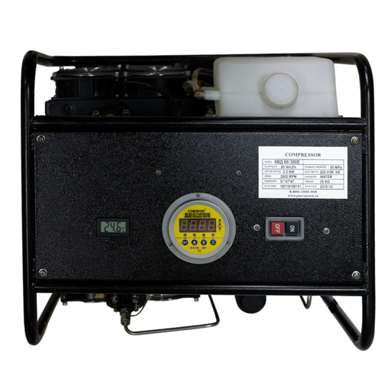 Компрессор высокого давления FROSP КВД 60/300E (220В, 60л/мин, 300бар, 2,2кВт)