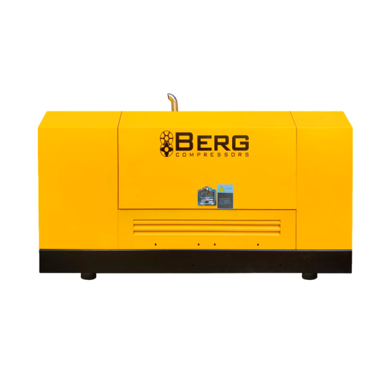 Компрессор дизельный передвижной Berg М-15-15 — 15 бар