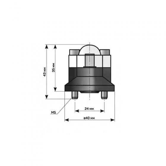 Индикатор загрязнения PDI16 для фильтров Omega Air R0056-R0106