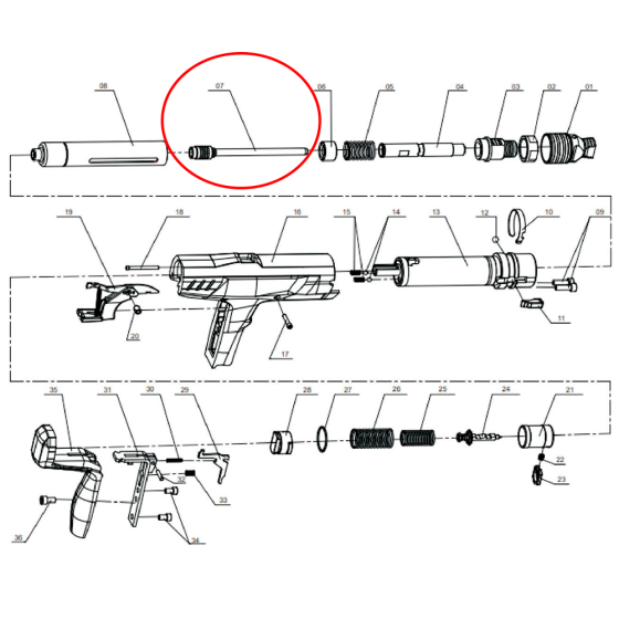 Запчасть для Gefest GFT701 - Поршень (№7)