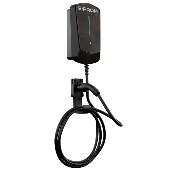 Зарядная станция переменного тока для электромобилей E-PROM Mini 7 (навесная, 7кВт, 32А)