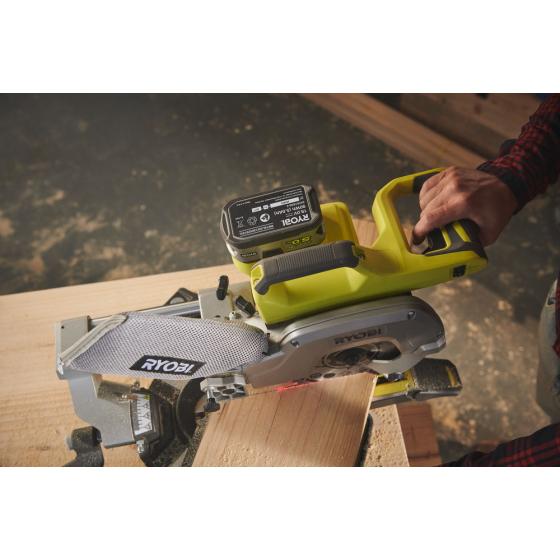 ONE + / Торцовочная пила RYOBI R18MS216-0 (без батареи)