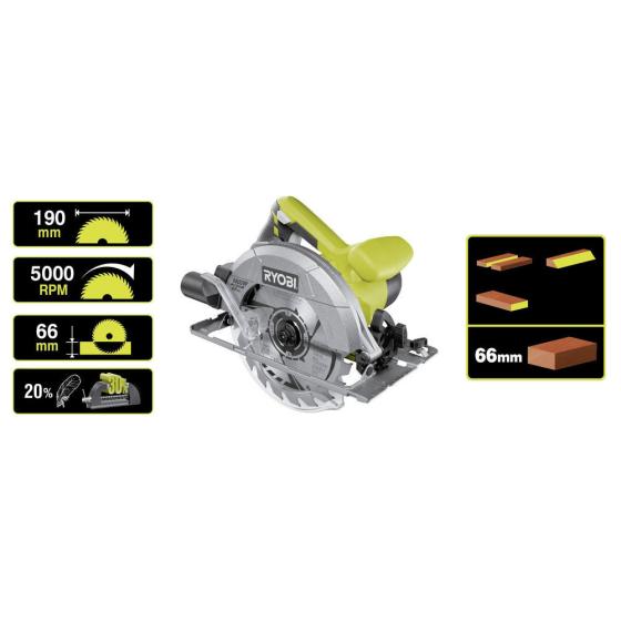 Пила циркулярная RYOBI RCS1400-G