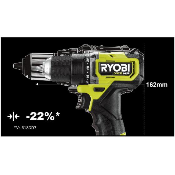 ONE + / Дрель-шуруповерт RYOBI HP RDD18C-0 (без батареи)