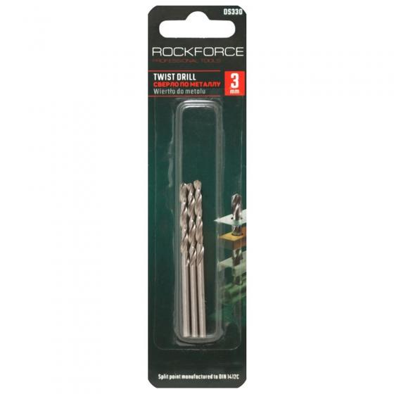 Сверло по металлу 3мм HSS Rock FORCE RF-DS330
