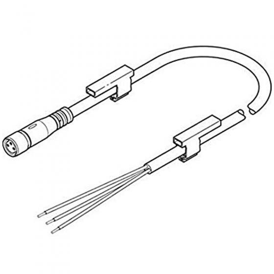 Штекерная розетка с кабелем Festo NEBU-M8G3-K-2,5-LE3 [541333]