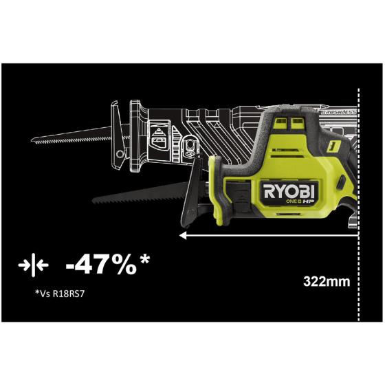 ONE + / Пила сабельная RYOBI HP RRS18C-0 (без батареи)