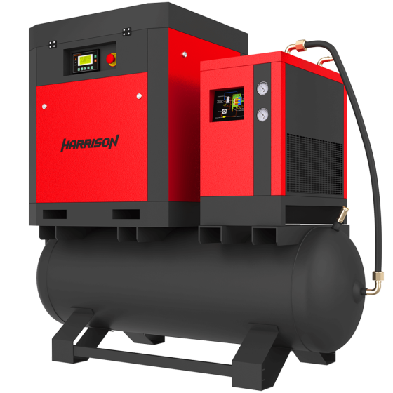 Винтовой компрессор с ременным приводом Harrison HRS-941750-16TD5 - 16 бар (IP54)