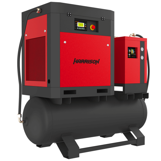 Винтовой компрессор с ременным приводом Harrison HRS-941500TD3 - 8 бар (IP54)