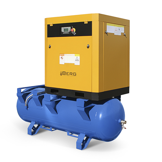 Винтовой компрессор Berg ВК-22-500 - 10 бар (IP55)