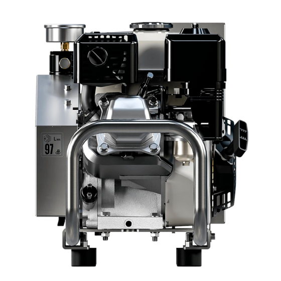 Компрессор воздушный Coltri ICON 100 SH INOX (330 бар, 100 л/мин, бензиновый двигатель GP 200)