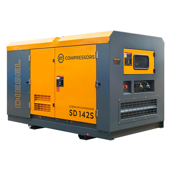 Дизельный винтовой компрессор ET-Compressors ET SD 142S-15