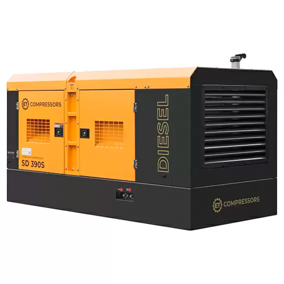 Дизельный винтовой компрессор ET-Compressors ET SD 390S-10