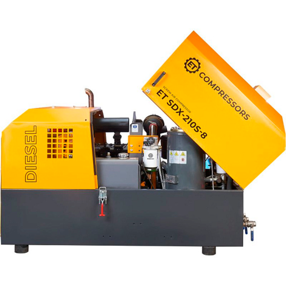 Дизельный винтовой компрессор ET-Compressors SDX 210S-8